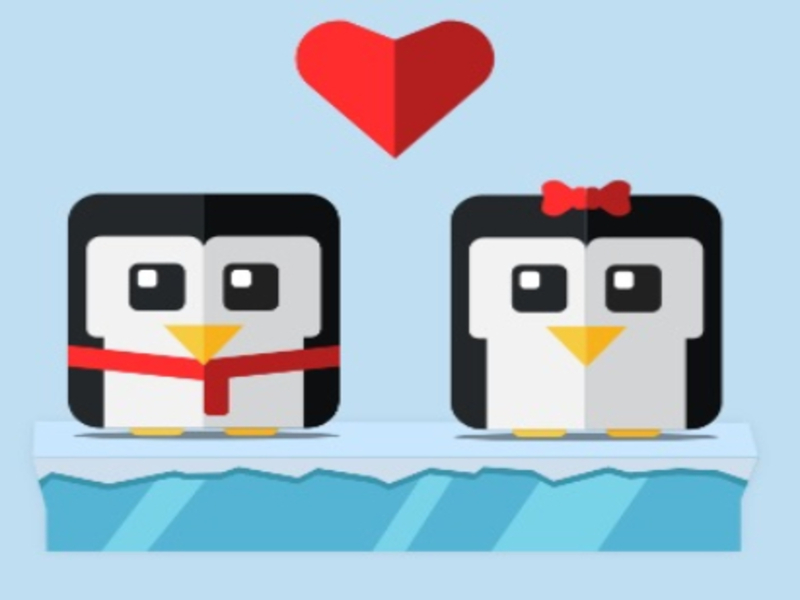 Permainan Simpan penguin talian