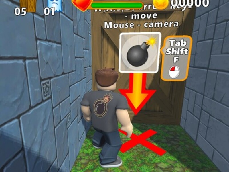 Permainan Obby: Bomberman talian