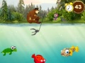 Permainan Masha dan beruang: memancing  talian