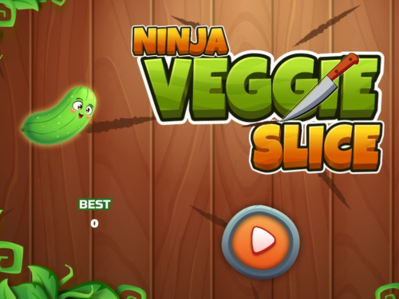 Permainan Slice Veggie Ninja talian