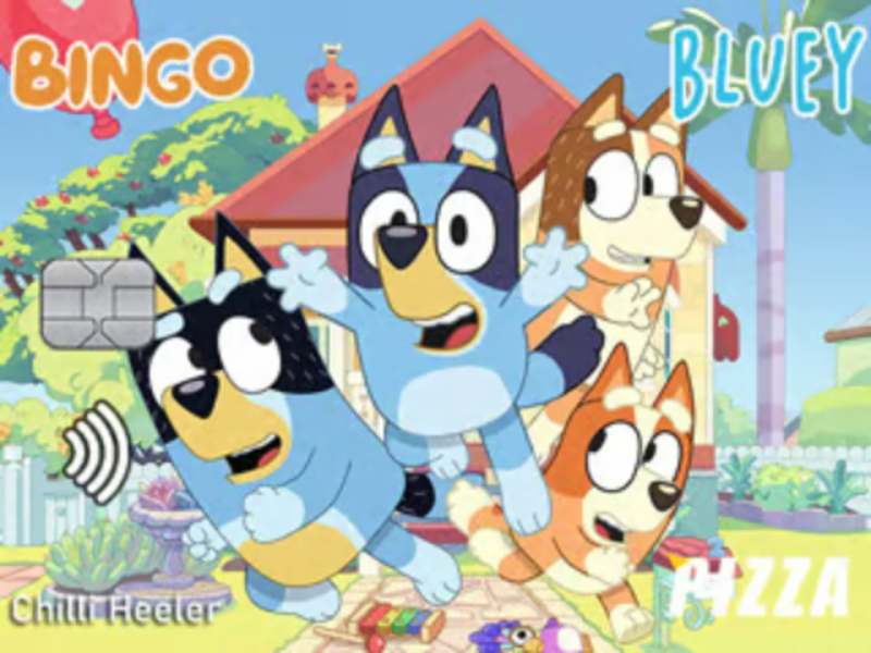 Permainan Teka-teki Jigsaw: Kad Kredit Bluey talian