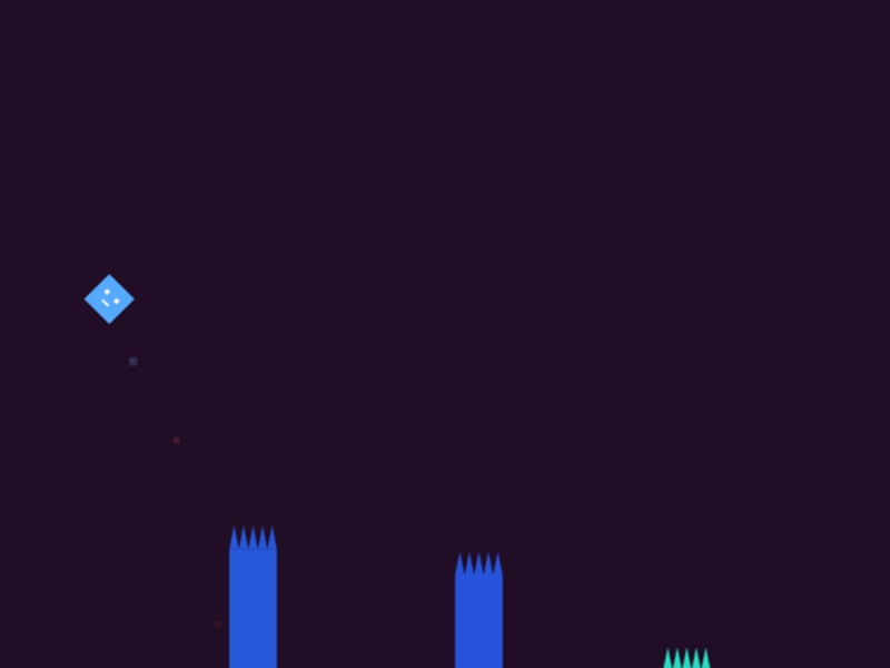 Permainan Geometry Dash Neon Rush talian