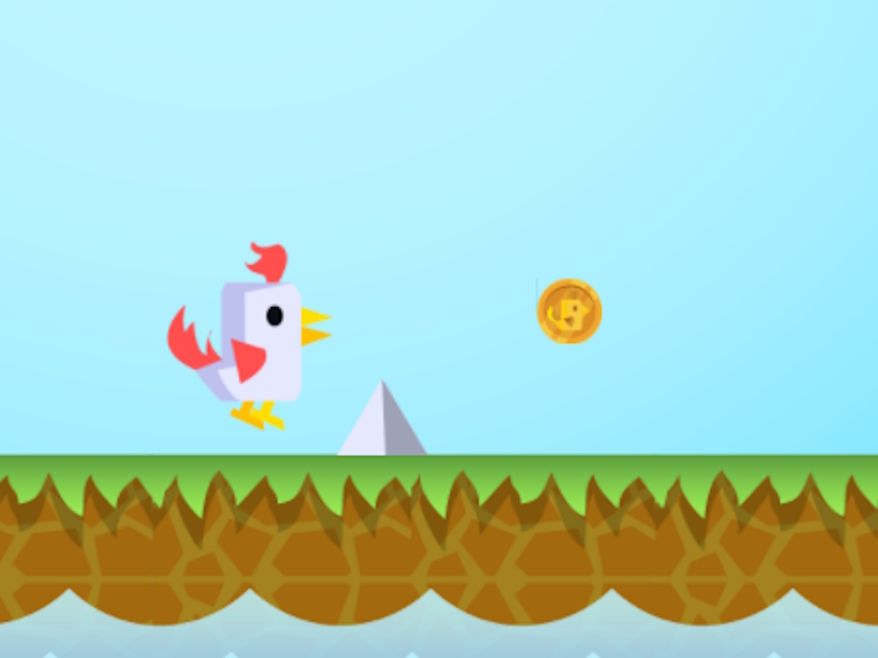 Permainan Dash ayam talian