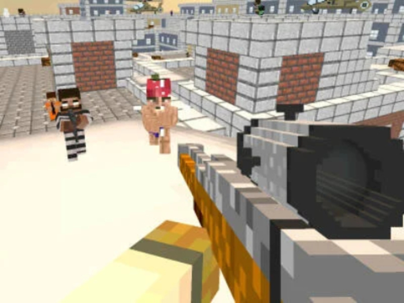 Permainan Noob Sniper 3D talian