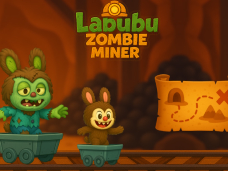 Permainan Labubu Zombie Miner talian