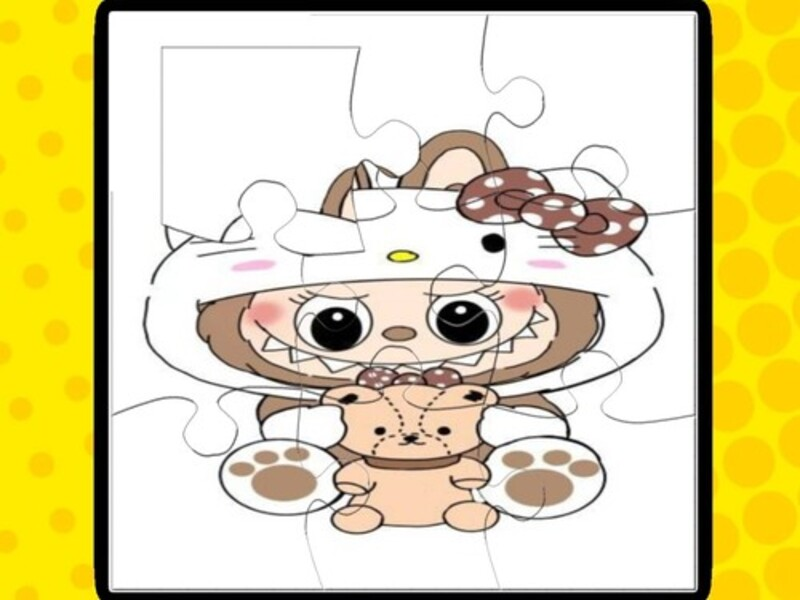Permainan Labubu Jigsaw Teka-teki Untuk Permainan Kanak-kanak talian