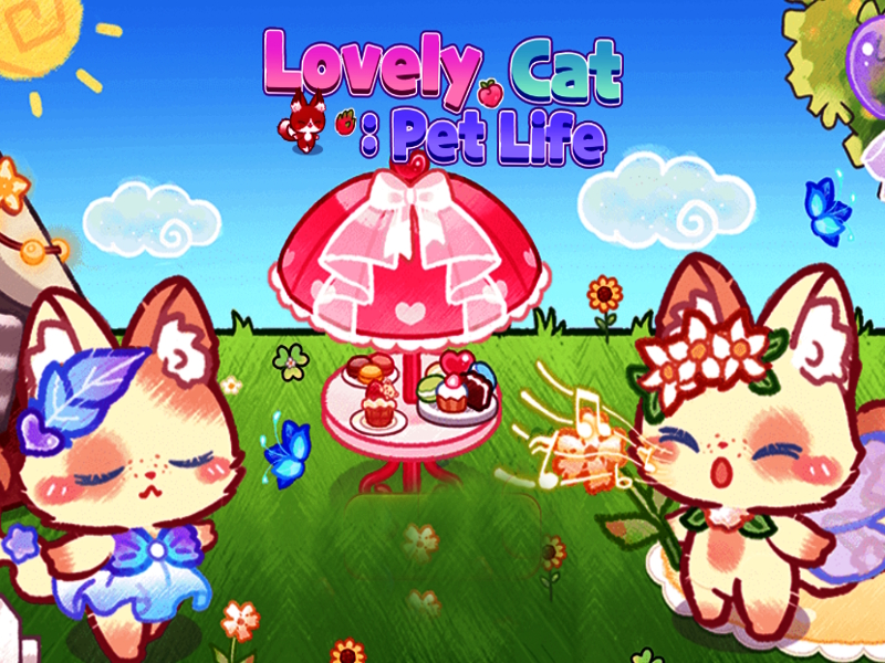 Permainan Kucing Cantik: Kehidupan Haiwan Peliharaan talian