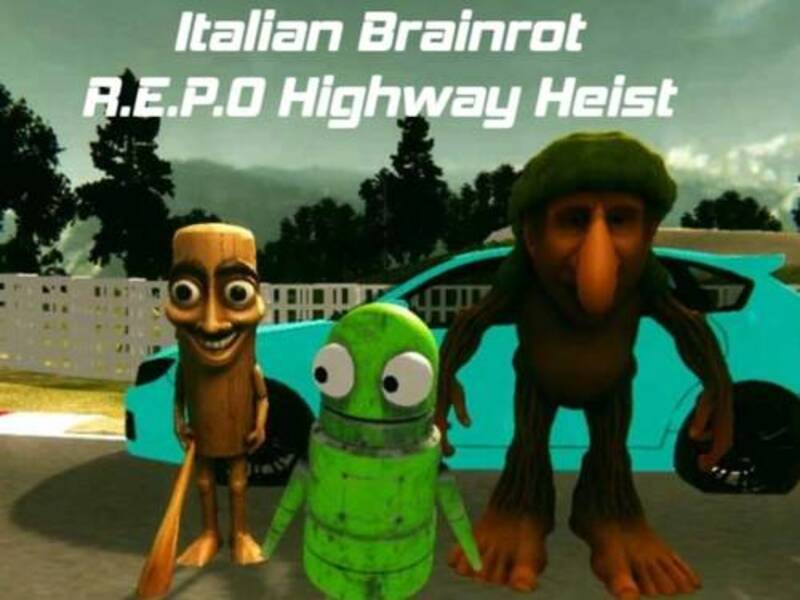 Permainan Brainrot Itali R. E. P. O Lebuhraya Heist talian