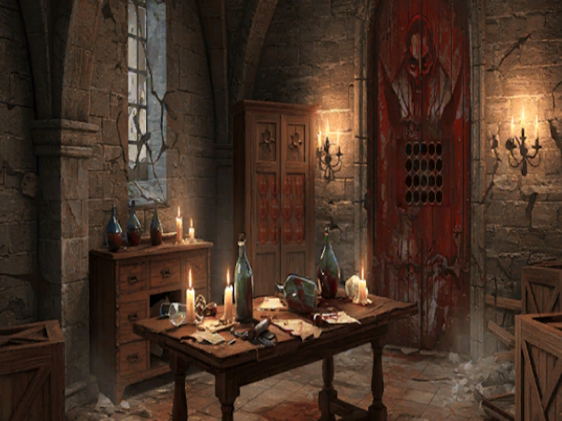 Permainan Nosferatu's Lair Escape talian