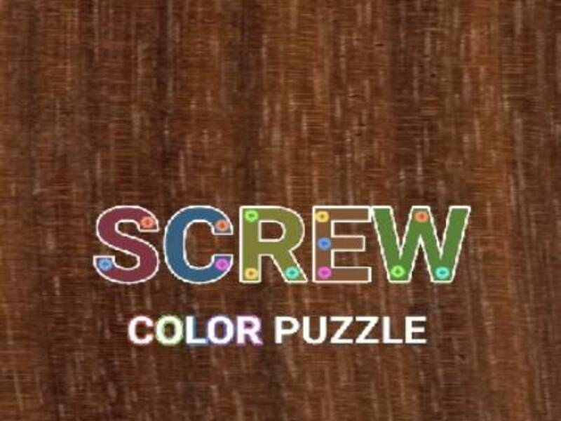 Permainan Teka-teki warna skru talian