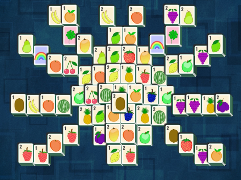 Permainan Blue Mahjong HD talian