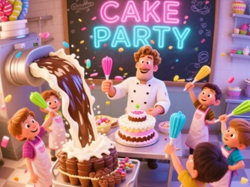 Permainan Cari perbezaan: Hari Ibu Baking talian
