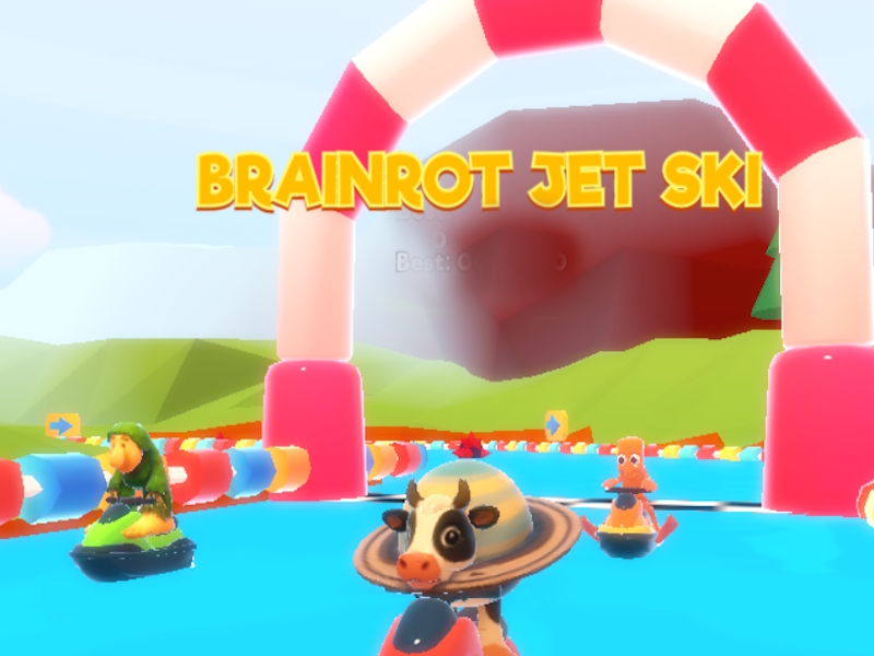 Permainan Brainrot Jet Ski Racing talian