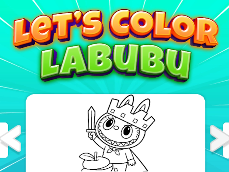 Permainan Mari kita warna Labubu talian