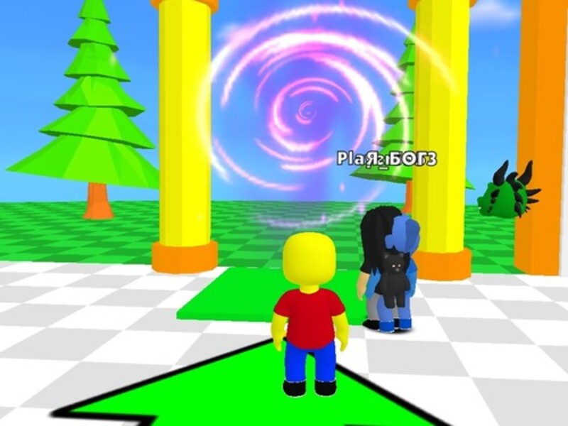 Permainan Roblox: Lantai adalah cabaran lava talian
