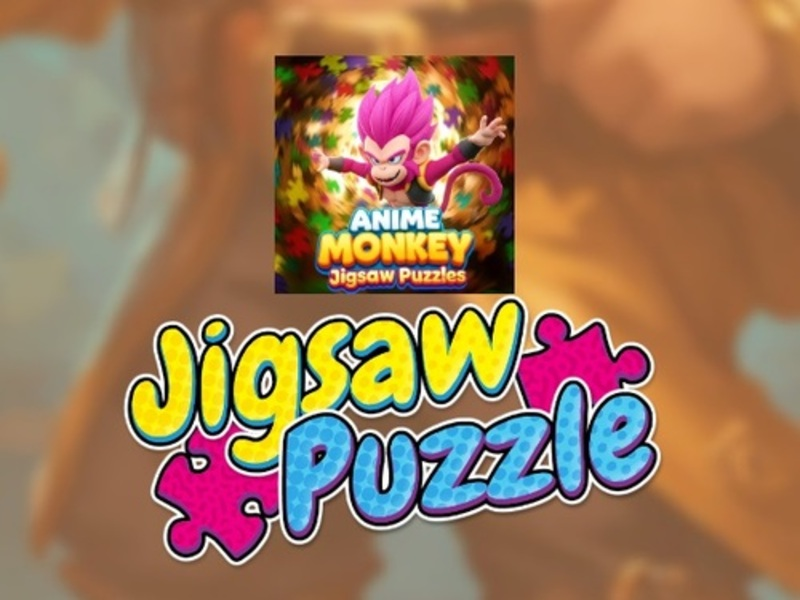 Permainan Teka-teki jigsaw anime monyet talian