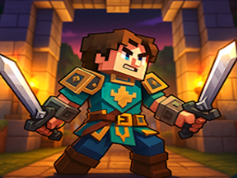 Permainan Steve Dungeon Adventure talian