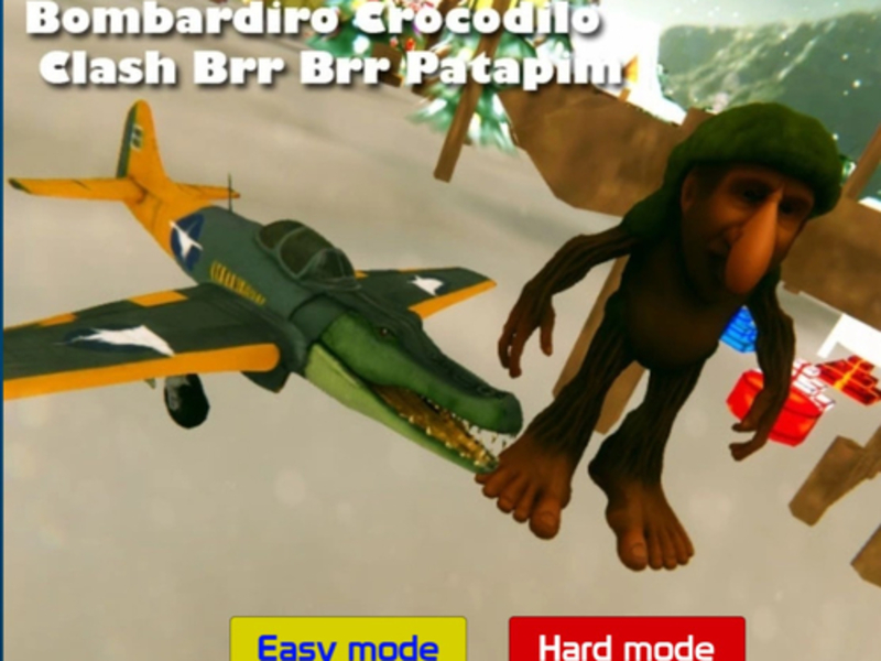 Permainan Bombardiro Crocodilo Clash BRR BRR PATAPIM talian