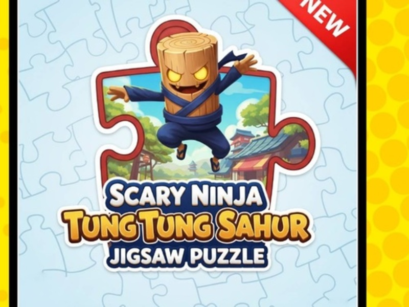 Permainan Teka-teki Jigsaw Ninja Tung Sahur Scary Ninja Tung Sahur talian
