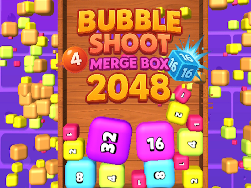 Permainan Kotak gabungan gelembung gelembung 2048 talian
