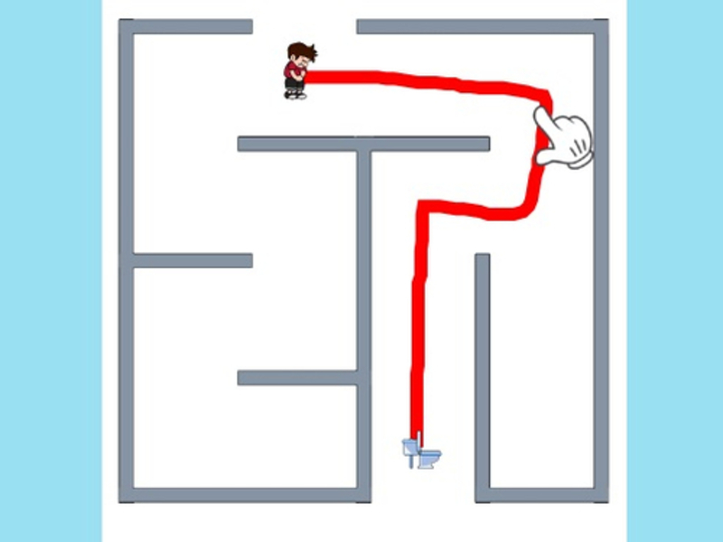 Permainan Maze Escape Toilet Rush talian