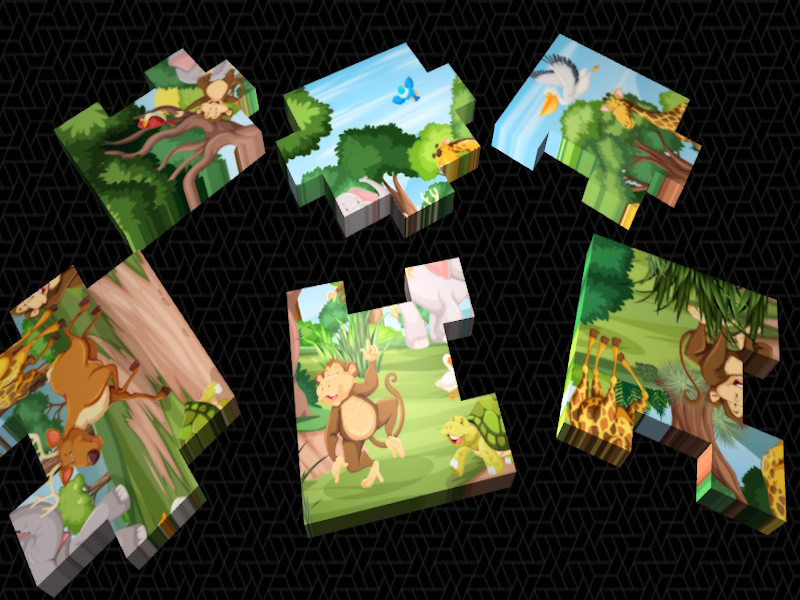 Permainan Teka-teki Jigsaw 3D talian