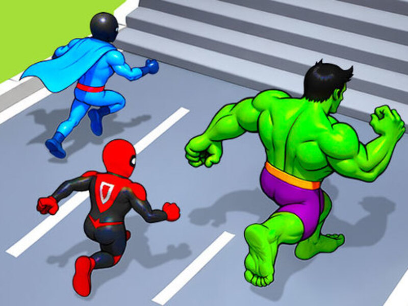 Permainan Hero Transform Race talian